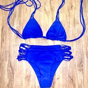 Mikoh bikini set blue